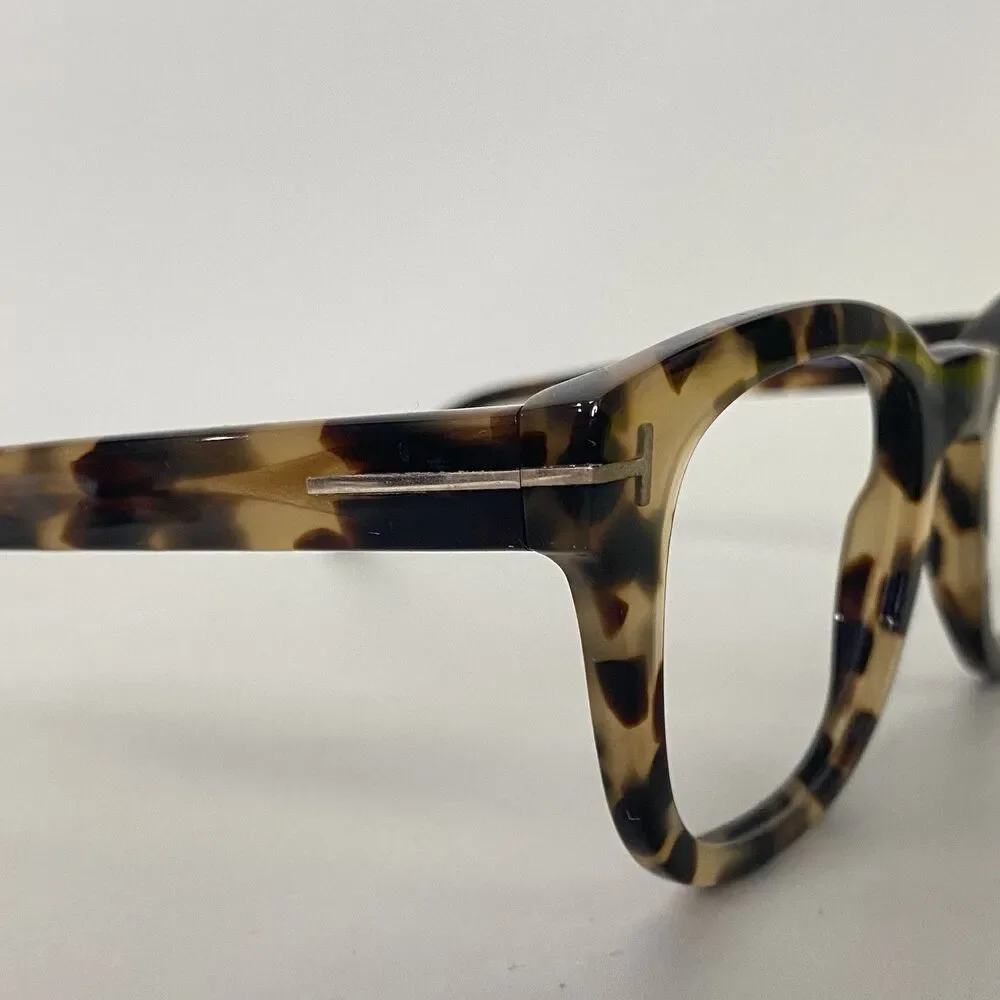 Tom Ford TF5542-B 056 Havana Tortoise Eyeglasses Frames 50-22 Italy w/ Case